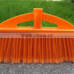 Orange Plastic Hard Broom thumbnail-1
