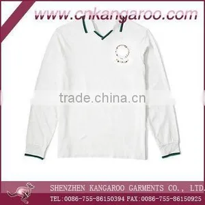 Men's 100% Cotton Long Sleeve Polo Shirt thumbnail-1