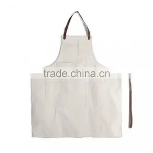 100% Cotton Bib Apron Restaurant thumbnail-1