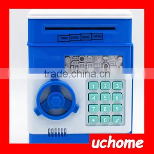 UCHOME ATM Piggy Bank, Automatically Save Safe Money Saving Box ,Mini Cartoon Piggy Bank Saving Money thumbnail-1
