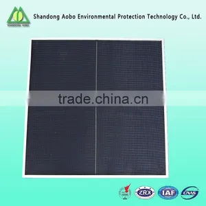 High Temperature Nonwovens Aluminum Frame Medium Efficiency Activate Carbon Panel Air Filter thumbnail-1