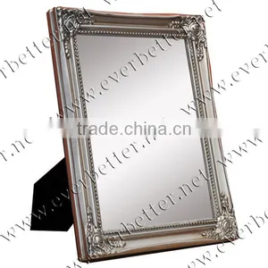 Photo Framed Fine Antique Rectangle Table Mirror thumbnail-1