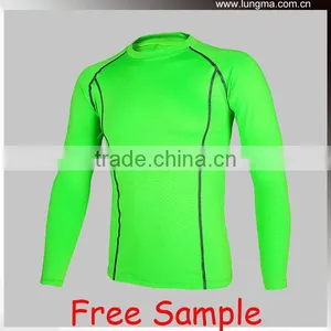 Compression Shirts Custom ,Sublimation Printed Short Long Sleeve Rash Guard Wholesale thumbnail-1