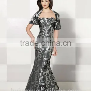High Quality Colorful Mother Full Length Cap Sleeve Bridesmaid Dress thumbnail-1