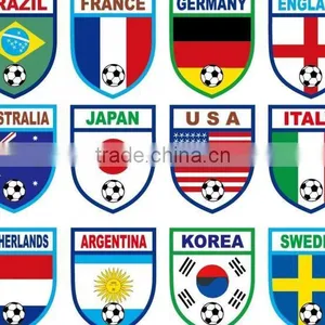 2016 Sports Football Logo New Design Heat Transfer Printing for Garment thumbnail-3