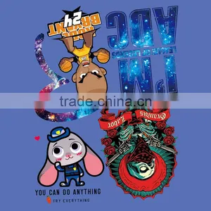 Custom Full Color Heat Transfer, Heat Transfer Plastisol Sticker thumbnail-3