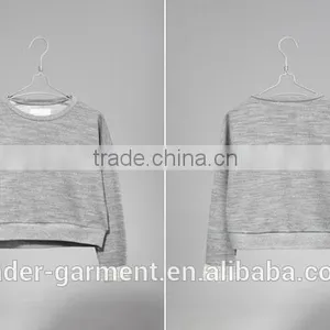 Custom Womens Long Sleeve Sweatshirt, Ladies Crop Top, Crewneck Sweatshirt thumbnail-5