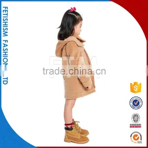 Best Price New Design Fashion Cotton Coats for Girls thumbnail-2