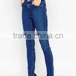Ruawaylover New Style Ladies 2017 Fashion High Waisted Denim Jeans thumbnail-4
