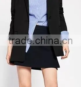 Runwaylover EY2341B New Design 2017 Women Fashion Embroidery Stripe Blouse thumbnail-1