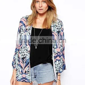Kimono in Pink Floral thumbnail-1