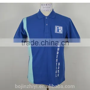 Custom Mens Polo Shirt Design With Combination Can Add Your Logo thumbnail-1
