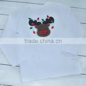 Wholesale Children's Boutique Dress Baby Girls' Christma Embroidery Clothes thumbnail-1