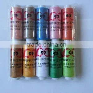 Assorted Color of 20/2 100%polyester Sewing Thread With Competitive Price and Custom Packages thumbnail-4