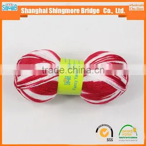 China Knitting Yarns Factory Direct Wholesale Long Space Dyeing Multicolor Yarn, Acrylic Yarn for Sweater thumbnail-1