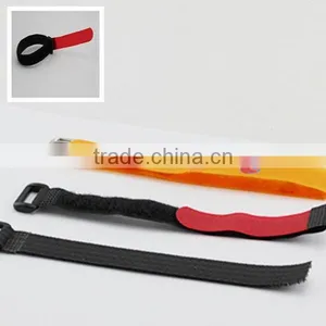 Adjustable Hook and Loop Belt Straps Wtih Plastic Buckle thumbnail-1