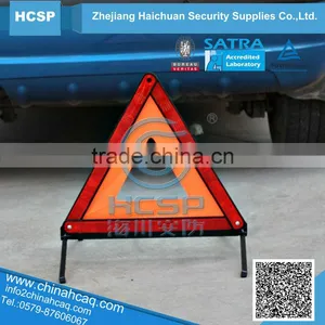 CE Mark Reflective Safety Triangular Warning for Car thumbnail-1