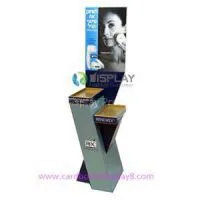 Custom Compartment Floor Cardboard POP Display Rack thumbnail-1
