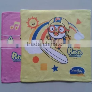 High Absorbent Microfiber Printed Suede Towel thumbnail-2