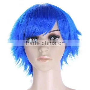 Pop Women Wig Factory in Yiwu,Pop World Cup Brazilian Wigs,Synthetic Lace Party Wig,Wholesale Cheap Hair Full Lace Wig thumbnail-1