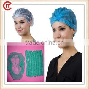 Colorful Painter With Low Price High Quality Double Elastic 18'/19' Cap Disposable Medical Mob Caps thumbnail-1