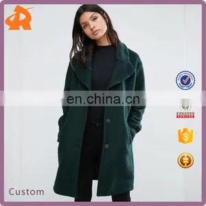 Wholesale Cheapest Price New Design Woman's Over Size Coat thumbnail-1