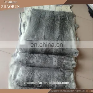 High Quality Natural Real Rabbit Fur Plate thumbnail-5
