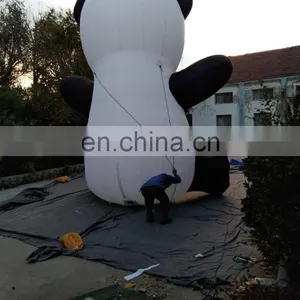 Customized Giant Cartoon Animals Panda Inflatable for Sale thumbnail-3