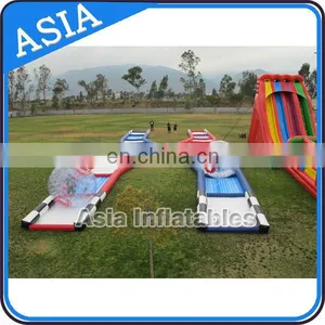 New Design Sporting Events Inflatable Race Track go Kart Inflatable Circuit Racing Track thumbnail-1