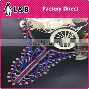 2017 New Dedign Popular Embroidery Colorful Flower thumbnail-1