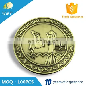 Factory Direct Sale Souvenir 3d Antique Cooper Coin thumbnail-2