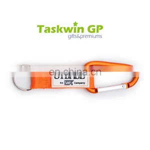 High Quality Short Lanyard Design Carabiner Keychain, Polyester Lanyard Keyring With Carabiner and Keyring thumbnail-3