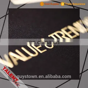 Custom Luxury Stamping Golden Promotion Shopping Paper Bag With Paper Belt Handle thumbnail-6