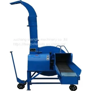 Corn Straw, Rice Straw Chaff Cutter Machine for Small Poultry Farm thumbnail-2