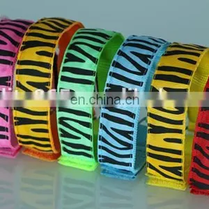 Customed LED Sport Night Running Safety Reflective Zebra-Stripe Arm Belt thumbnail-1