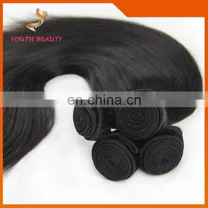 Youth Beauty Hair Best Saling Brazilian Virgin Remy Hair 8A Grade Hair Weaving in Silky Straight Wholesale Price Full Cuticle thumbnail-6
