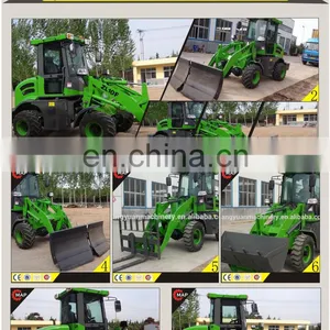 4wd 1.2ton Skidsteer Loader With Snow Blade thumbnail-4