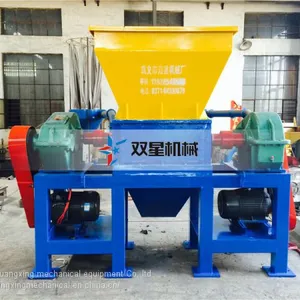 Oil Drum Shredder Can Industrial Metal Recycling Shredders Tyre Recycling Machine thumbnail-1