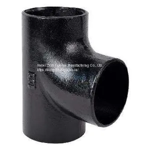 High Temperature Resistant Pipe Fitting Plumbing Equal Tee for Water Supply System Carbon Steel Tee thumbnail-1