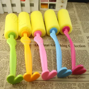 OEM Transparent PP Plastic Bottle Brush Tool Mould Factory Hand Tool Baby Feeding Milk Bottle Cleaning Sponge Brush Mould thumbnail-1