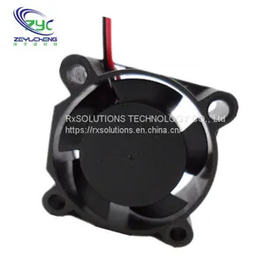 25x25x10mm DC 12V 0.09A Double Ball Bearing Miniature Device Hard Fan thumbnail-5