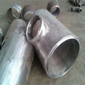 For Oil And Gas Seamless Welding Equal Tee Din2615 Sand Blasting thumbnail-5