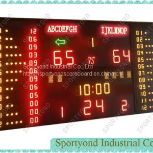 Stadium Wireless Electronic Basketball Scoreboard thumbnail-1