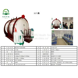 5.5PSI 12-seater Hyperbaric Chamber for HBOT thumbnail-4
