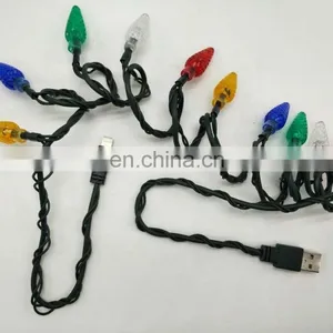 Durable Usb Colorful Pinecone Led String Light thumbnail-3