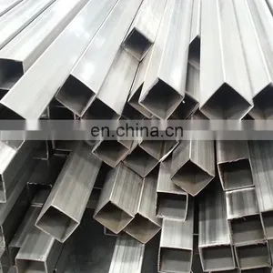 Seamless Stainless Steel Square Rectangular Pipe Astm A312 Tp316/316l thumbnail-1