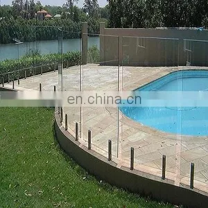 Aluminum Frameless 8mm Glass Fence for Swimming Pool thumbnail-5