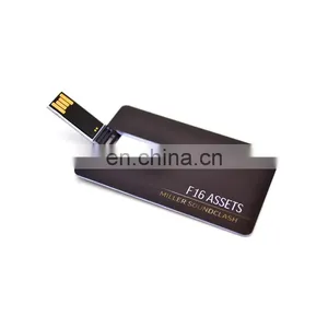 Promotional USB Card Custom Logo Giveaway Full Color Print Credit Card Flash Drive thumbnail-2
