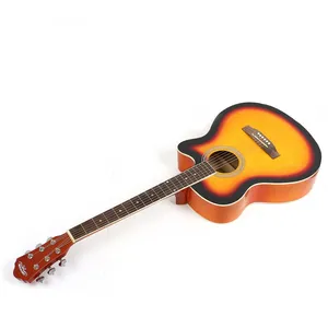 Caravan Music Acoustic Guitar HS-4010 40 Inch Guitar Wholesale Factory OEM Guitar Made in China thumbnail-3