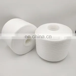 Hot Selling China Factory 20s 30s 40s 50s 60s 70s 100% Polyester Poly Poly Core Spun Sewing Thread Raw White thumbnail-2